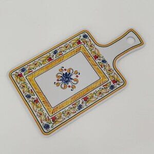 Sur La Table Floreale Melamine Cheese Board 11" x 6"